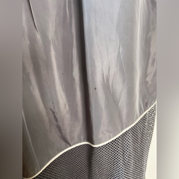 CAPSULE Nylon and Mesh Silver Jumpsuit - Large - Picture 5 of 6